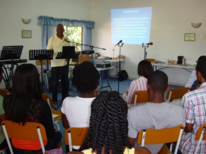 Carl Breeveld spreekt op JS kamp 2011